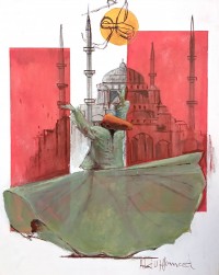 Abdul Hameed, 18 x 24 inch, Acrylic on Canvas, AC-ADHD-176